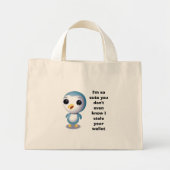 Pick pocketer pinguin tas (Voorkant)
