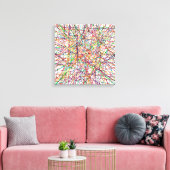 Pick-up Sticks 12 x 12 verpakt canvas Afdruk (Insitu (Woonkamer))