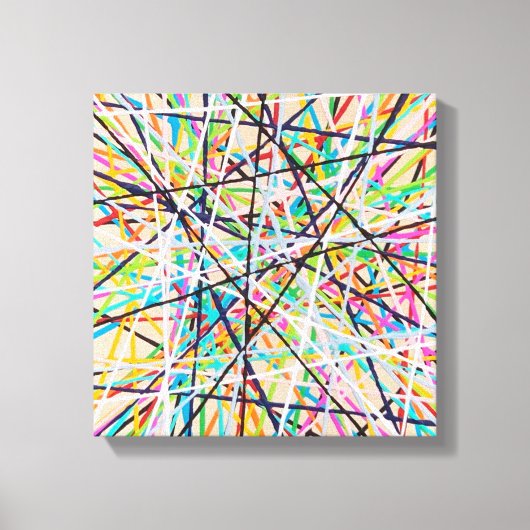 Pick Up Sticks 2 12 x 12 Ingepakt Canvas Afdruk (Voorkant)