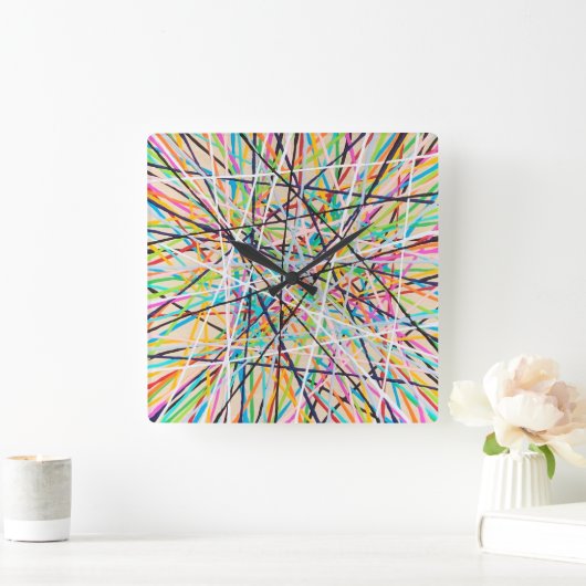 Pick-up Sticks 2 Wandklok (Huis)