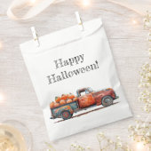 pick-up truck pompoenoogst bedankzakje (Geknipt)