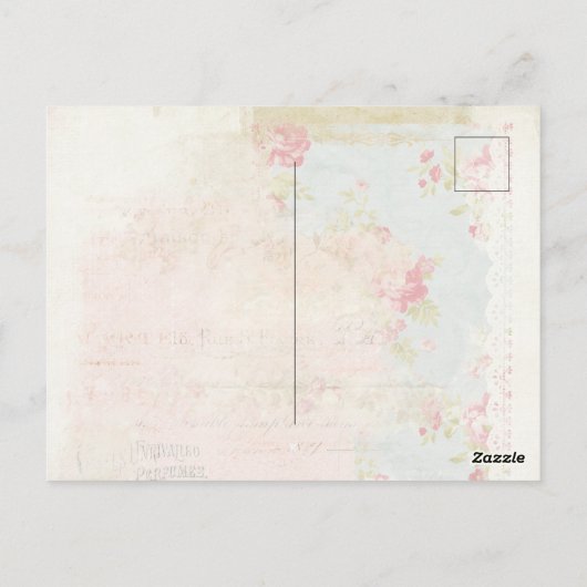  pick-up truck rustieke Waterverf Hallo Briefkaart (Achterkant)