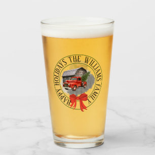 Pick-up vrachtwagen met boomglas Tumbler