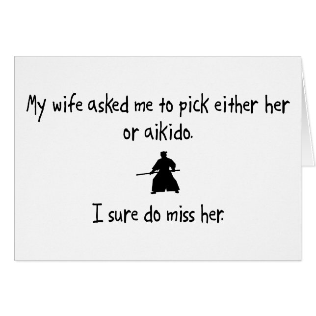 Pick Wife of Aikido (Voorkant Horizontaal)