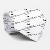 Pick Wife of Funerals Stropdas (Opgerold)