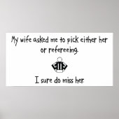 Pick Wife of Refereing Poster (Voorkant)