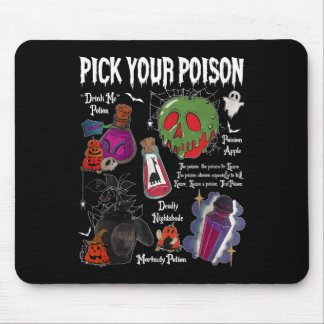 Pick Your Poison Halloween Party Spooky Muismat