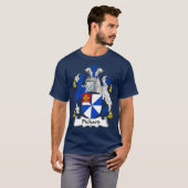 Pickard Coat of Arms Family Crest T-shirt (Voorkant volledig)