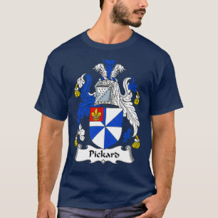 Pickard Coat of Arms Family Crest T-shirt