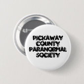 Pickaway County Paranormal Society Ronde Button 5,7 Cm (Voorkant /achterkant)