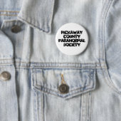 Pickaway County Paranormal Society Ronde Button 5,7 Cm (In situ)
