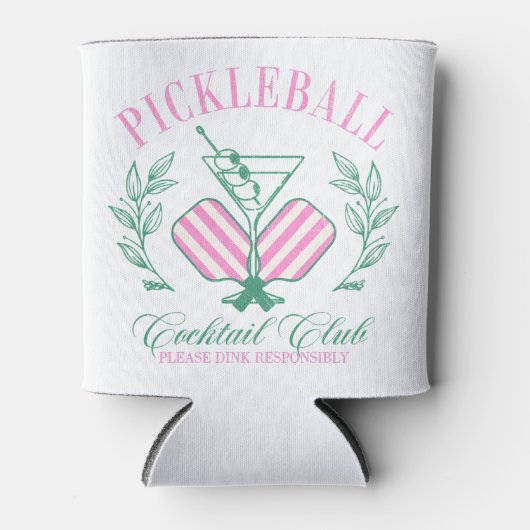 Pickball Cocktail Club Blikjeskoeler (Voorkant)