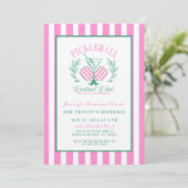 Pickball Cocktail Club | Drankjes en Drinken Kaart (Staand voorkant)