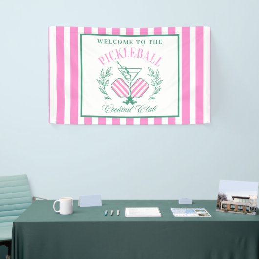 Pickball Cocktail Club | Drankjes en Drinken Spandoek (Beurs)