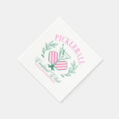 Pickball Cocktail Club Servet (Hoek)