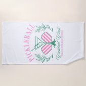 Pickball Cocktail Club Strandlaken (Voorkant)