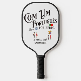 Pickball Paddle Com um Portugues por perto