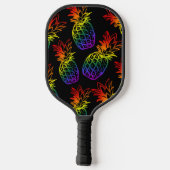 Pickball Paddle regenboog ananas (Achterkant)