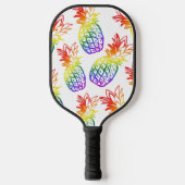 Pickball Paddle regenboog ananas (Voorkant)