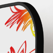 Pickball Paddle regenboog ananas (Links Detail)