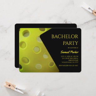 Pickeball verjaardagsfeest vrijgezellenfeest sport kaart