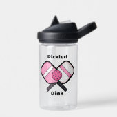 Picked Dink Funny Pickleball Pun Waterfles (Links)