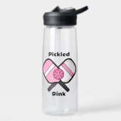 Picked Dink Funny Pickleball Pun Waterfles (Links)