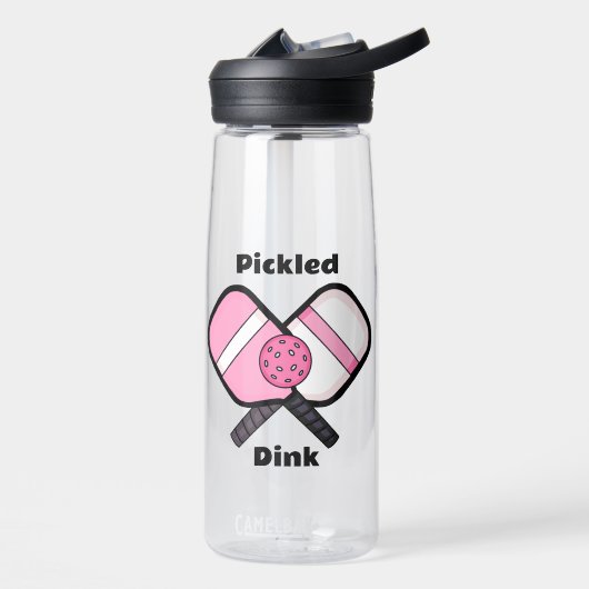 Picked Dink Funny Pickleball Pun Waterfles (Links)