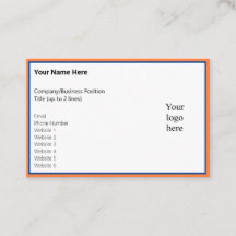 Picked Mango en Deep Blue Online Biz Logo