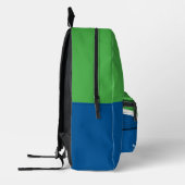 Pickelball gepersonaliseerd bedrukte rugzak (Links)