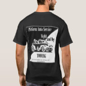 Pickens, Automotive Services T-shirt (Achterkant)