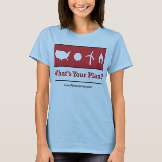 Pickens Plan T-shirts (Voorkant)