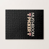 Pickers voor paddenstoelen legpuzzel (Horizontaal)