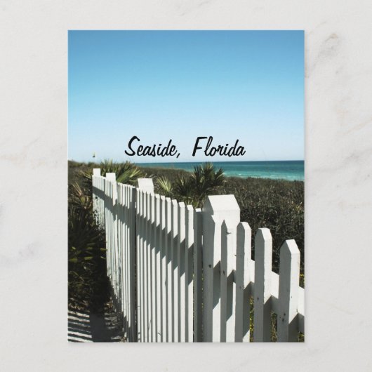 Picket Fence - Seaside, FL Briefkaart (Voorkant)