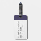 PICKETT™ de BOWTRUCKLE™ grafische kaart Bagagelabel (Achterkant verticaal)