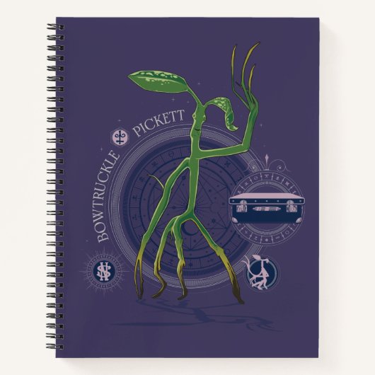 PICKETT™ de BOWTRUCKLE™ grafische kaart Notitieboek (Voorkant)