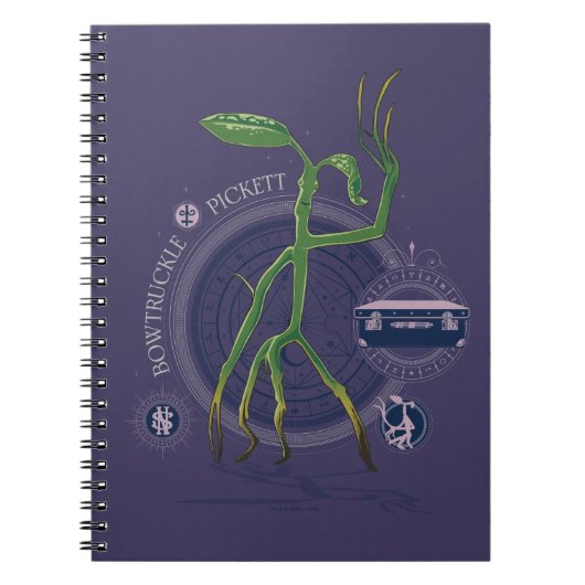 PICKETT™ de BOWTRUCKLE™ grafische kaart Notitieboek (Voorkant)
