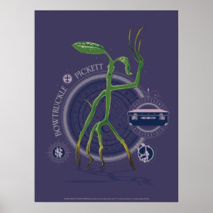 PICKETT™ de BOWTRUCKLE™ grafische kaart Poster