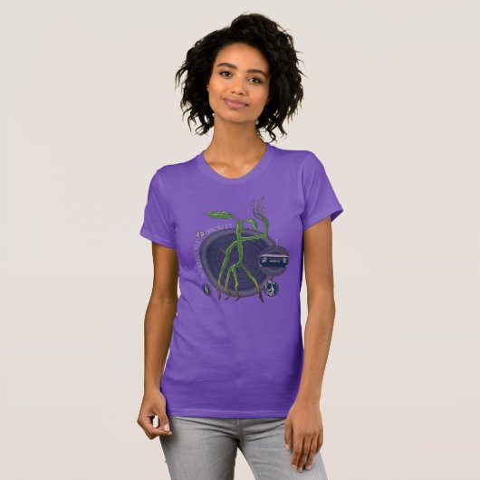 PICKETT™ de BOWTRUCKLE™ grafische kaart T-shirt (Voorkant volledig)