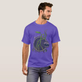 PICKETT™ de BOWTRUCKLE™ grafische kaart T-shirt (Voorkant volledig)