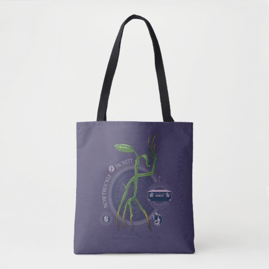 PICKETT™ de BOWTRUCKLE™ grafische kaart Tote Bag (Voorkant)