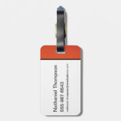 Pickett  grafisch bagagelabel (Achterkant verticaal)