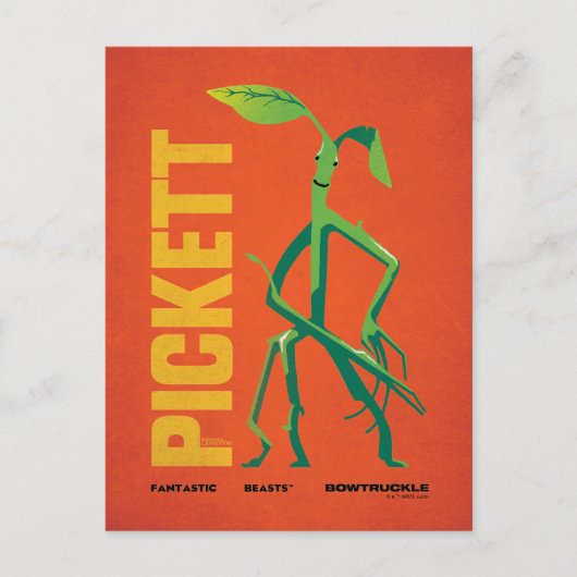 Pickett  grafisch briefkaart (Voorkant)