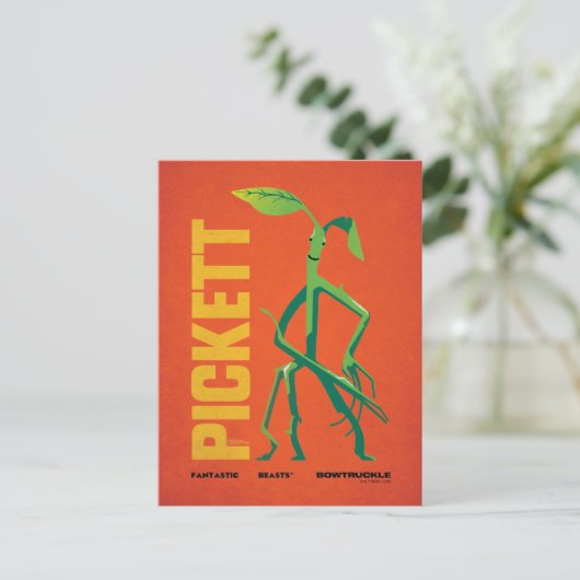 Pickett  grafisch briefkaart (Staand voorkant)