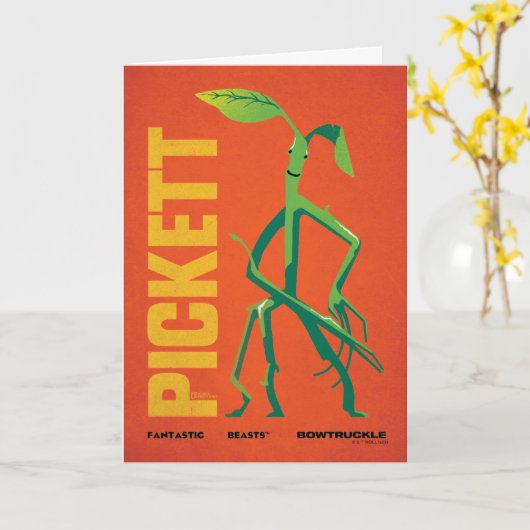 Pickett  grafisch kaart (Gele Bloem)