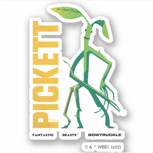 Pickett grafisch sticker (Voorkant)