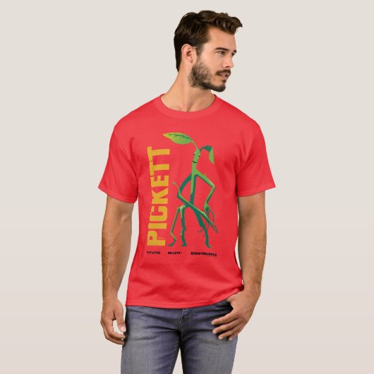 Pickett  grafisch t-shirt (Voorkant volledig)