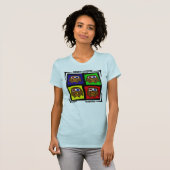 PICKETT MONSTER - 4 SQUARE - 3D GLAS T-SHIRT (Voorkant volledig)