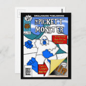 PICKETT MONSTER - Comic Book #2 Briefkaart (Voorkant / Achterkant)