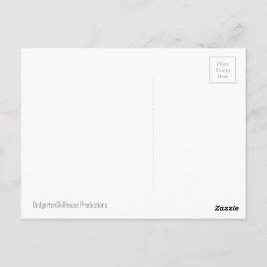 PICKETT MONSTER - Comic Book #2 Briefkaart (Achterkant)